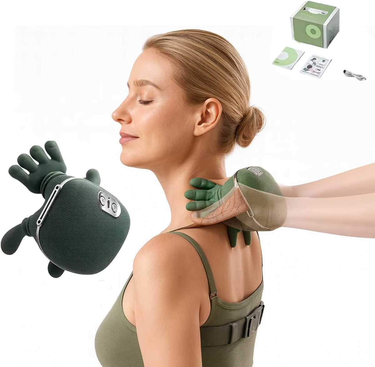 Masajeador 4D HandsFree™ con Calor