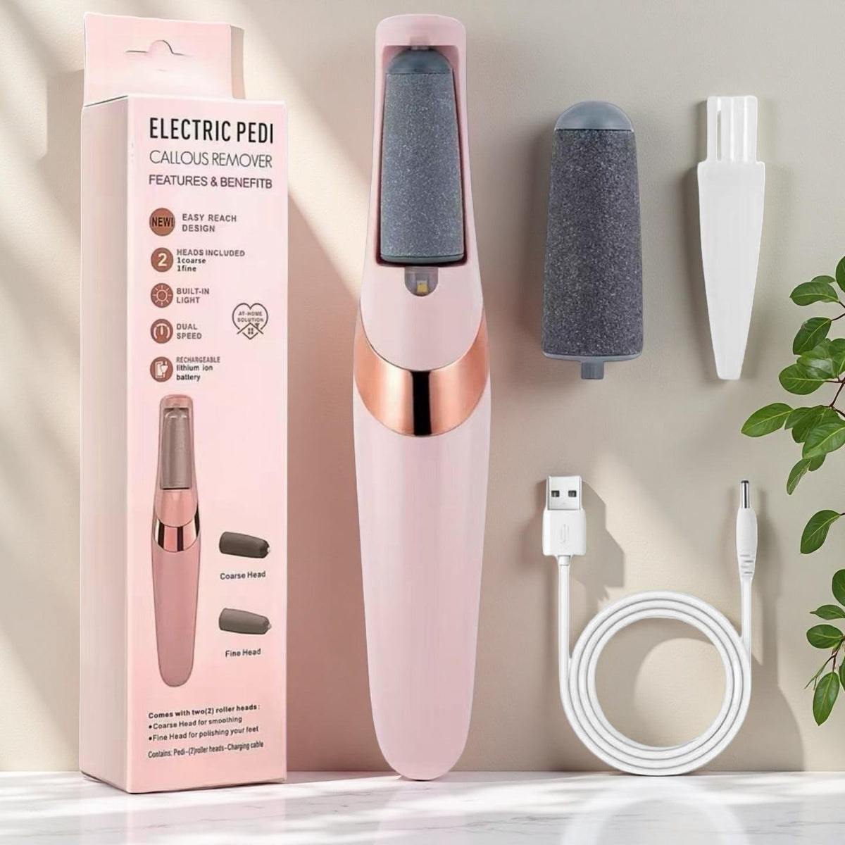 PediGlow™ | Lima Eléctrica Recargable para Pies